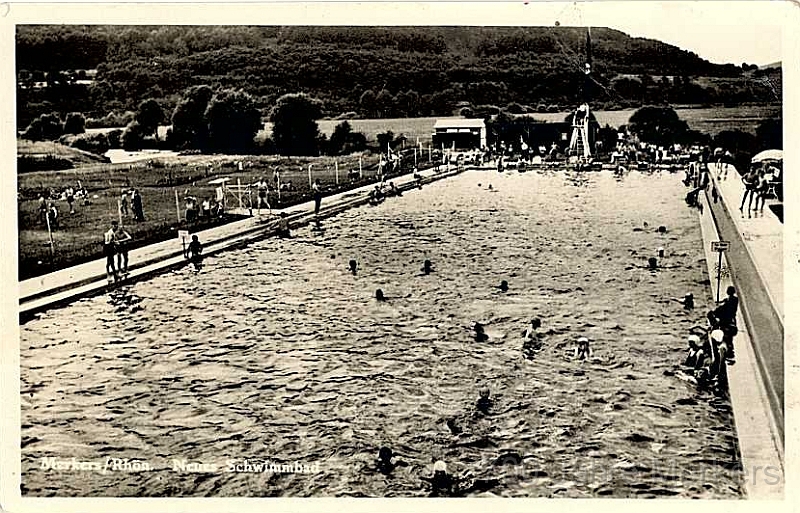 Merkers-Schwimmbad-1936.jpg - das 50m Becken des Merkerser Schwimmbades ca. 1936